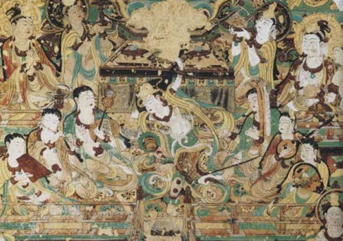 敦煌壁画里的 燕乐 ,曾处于世界艺术之巅